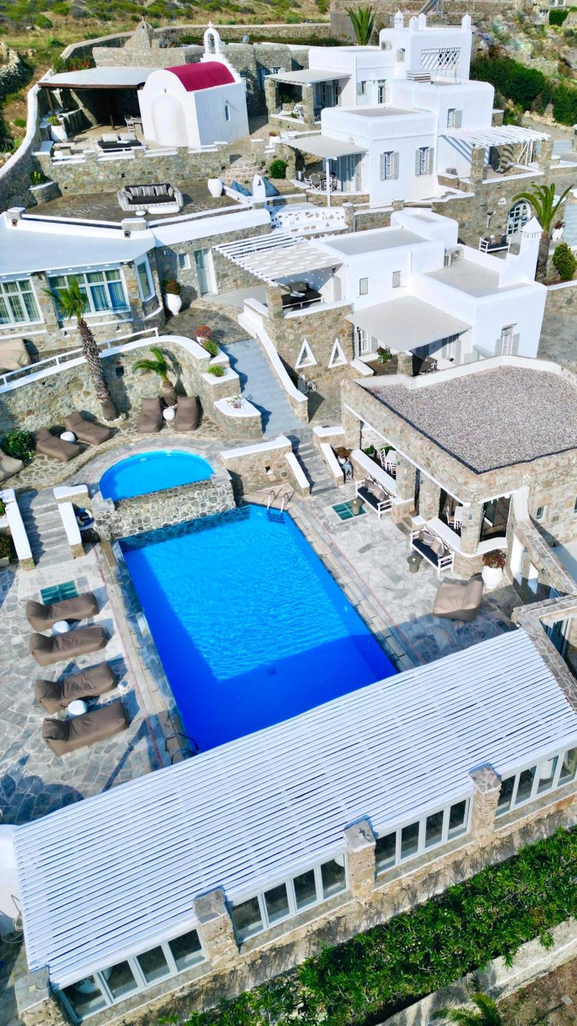 אורנוס Kallos Of Mykonos - Previous Leonis Summer Houses מראה חיצוני תמונה